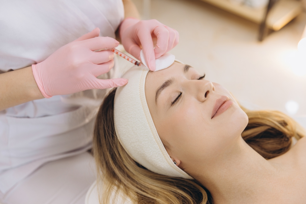 Un tratamiento de Botox en la frente que salió mal